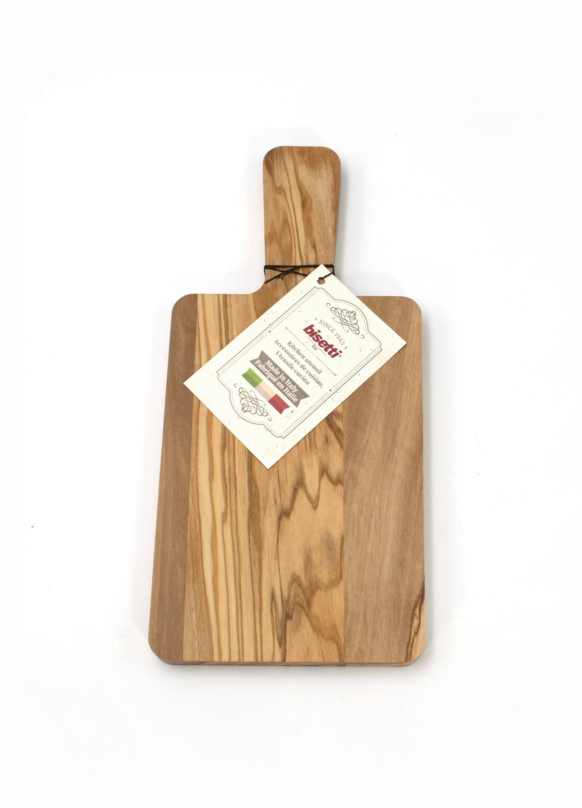 Tagliere piccolo in legno di ulivo massello Made in Italy_0